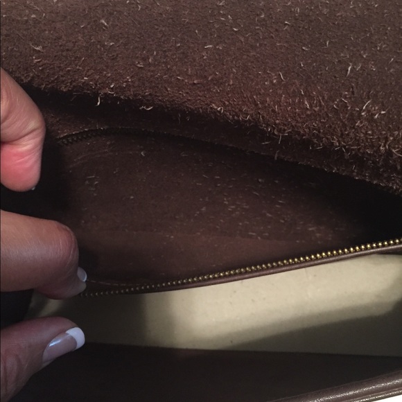 Vintage Lady Atlas Brown Leather Cross Bod… - Picture 5 of 8